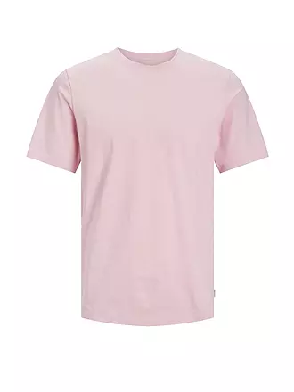 JACK & JONES | T-Shirt Slim Fit "JJEORGANIC" | rosa